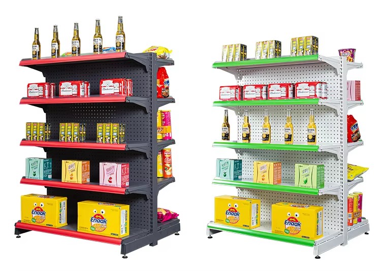 Guichang Retail Store Shelf Supermarket Gondola Shelving Display Shelf (7) Guichang Retail Store Shelf Supermarket Gondola Shelving Display Shelf (7)