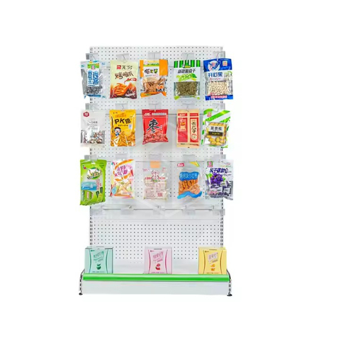 Convenience Store Supermarket Shelf Display Rack Grain Oilwinedepartment Storesnacksmulti-layer Storage Shelf Thickened