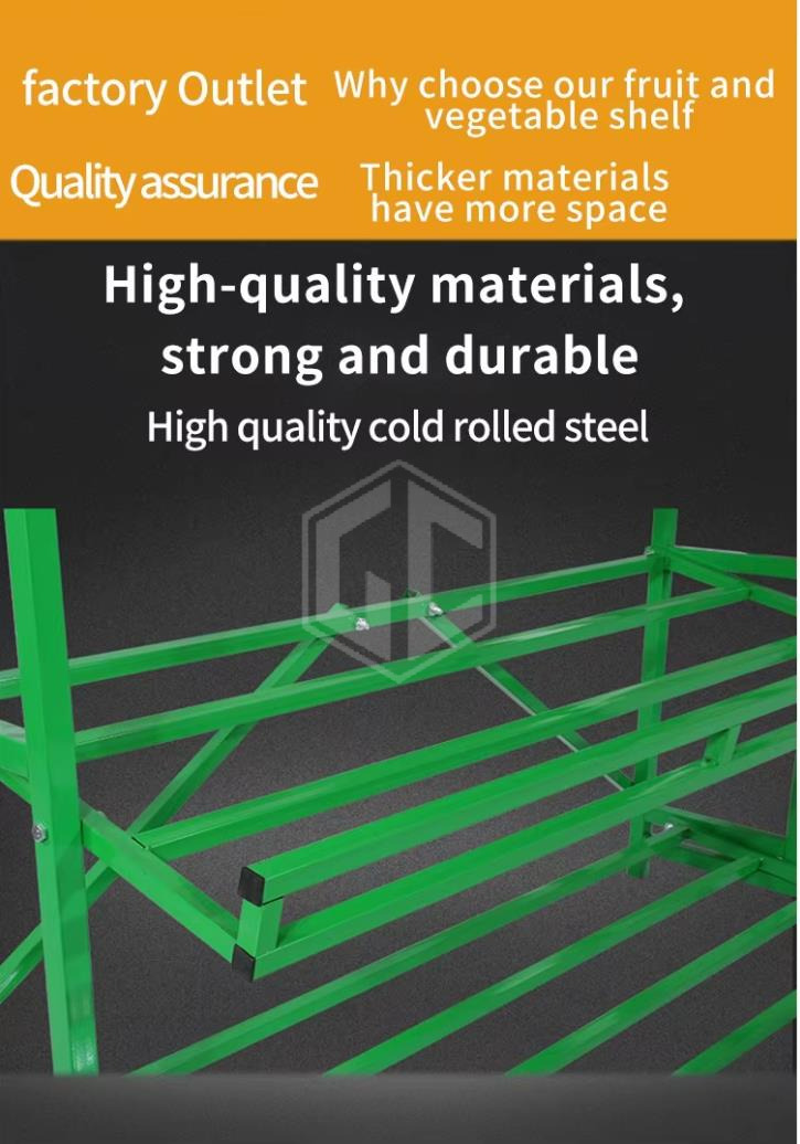 Guichang Hot Popular Double-Sided Supermarket Shelf Multi-Case Rack Yellow & White Metallic Steel Store Rack Heavy-Duty Case Style Sale Estantes (3)