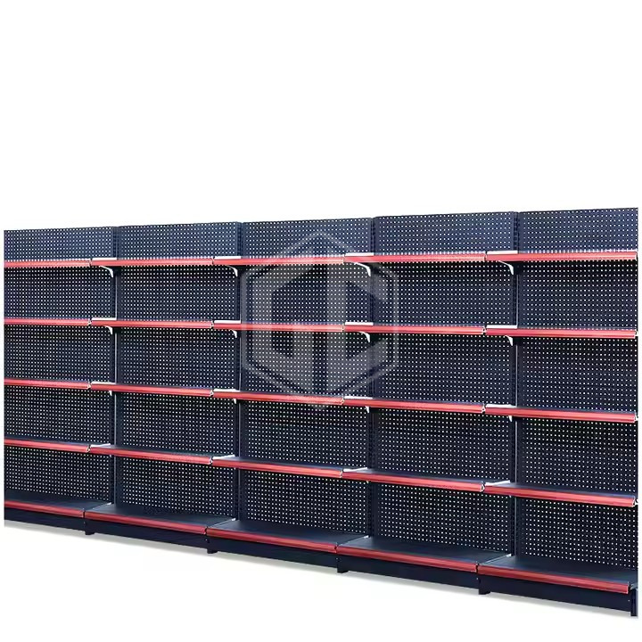 Guichang Retail Store Shelf Supermarket Gondola Shelving Display Shelf