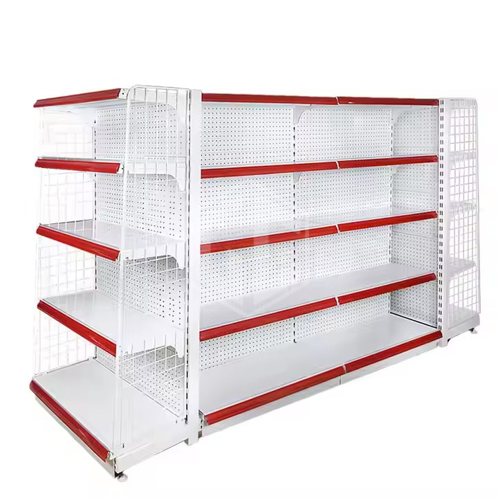 Guichang Retail Store Shelf Supermarket Gondola Shelving Display Shelf