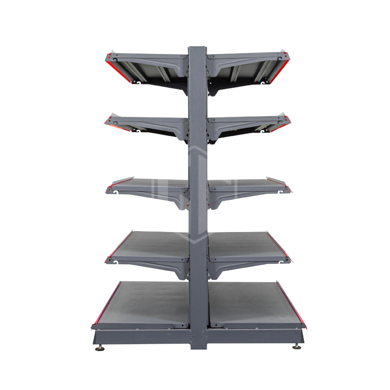 CE Quality Approved Metal Gondola Shelving Display Shelving for Retail Stores