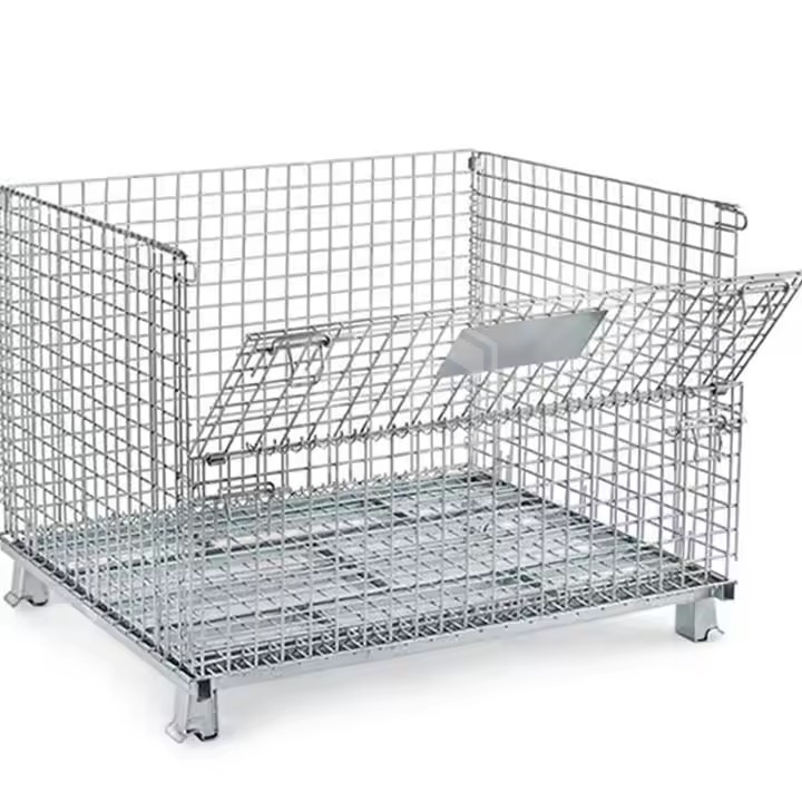 GCJS Flatbed Cart Trolley Pull Truck Mute Folding Moving and Transporting Mute Load Trailer Trolley