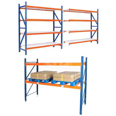 Guichang Factory Direct Double Depth Adjustable Steel Vertical Heavy Duty Metal Pallet Storage Rack