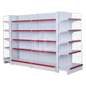 Guichang Customized Double-sided Supermarket Shelf Ferreteria Supermarket Shopping Display Shelf Gondola Rack