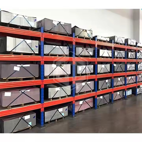 Guichang Factory Direct Double Depth Adjustable Steel Vertical Heavy Duty Metal Pallet Storage Rack