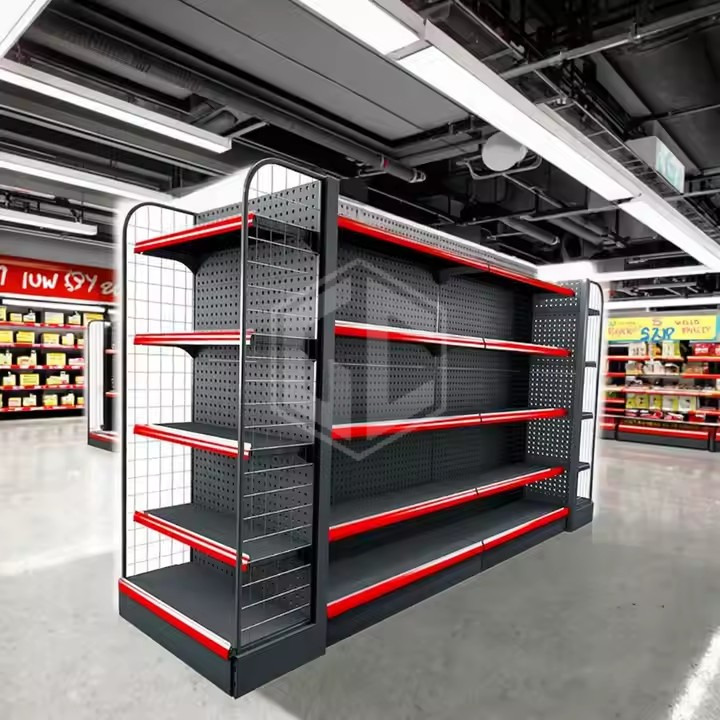Guichang Popular Design Retail Shelving Store Gondola Shelves Supermarket