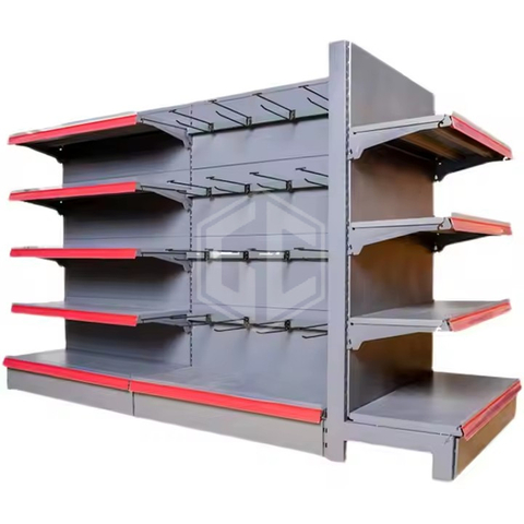 Guichang Customized Factory Supermarket Rack Display Gondolas Wall Racks for Shops