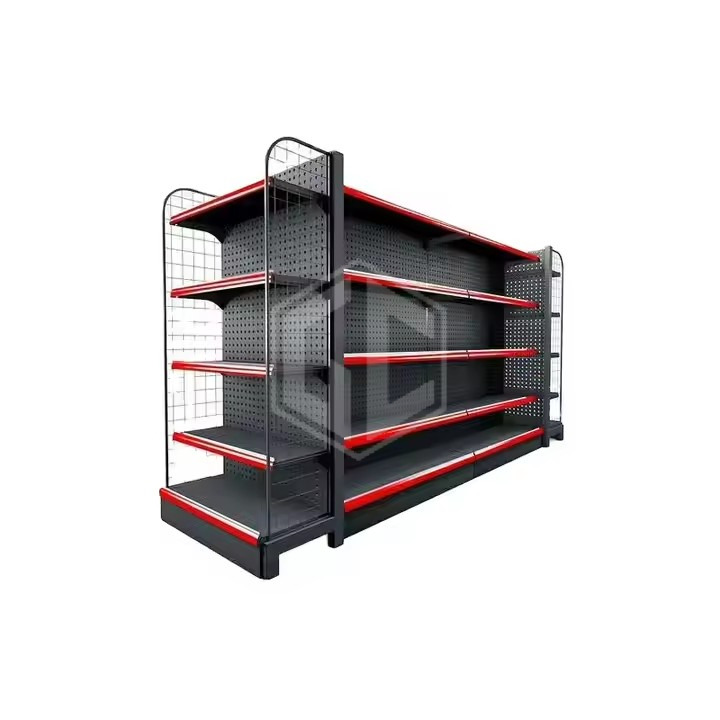 Guichang Customized Factory Supermarket Rack Display Gondolas Wall Racks for Shops