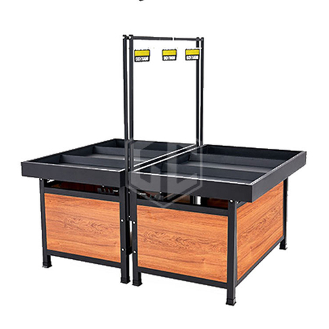 Guichang Hot Popular Double-Sided Supermarket Shelf Multi-Case Rack Yellow & White Metallic Steel Store Rack Heavy-Duty Case Style Sale Estantes