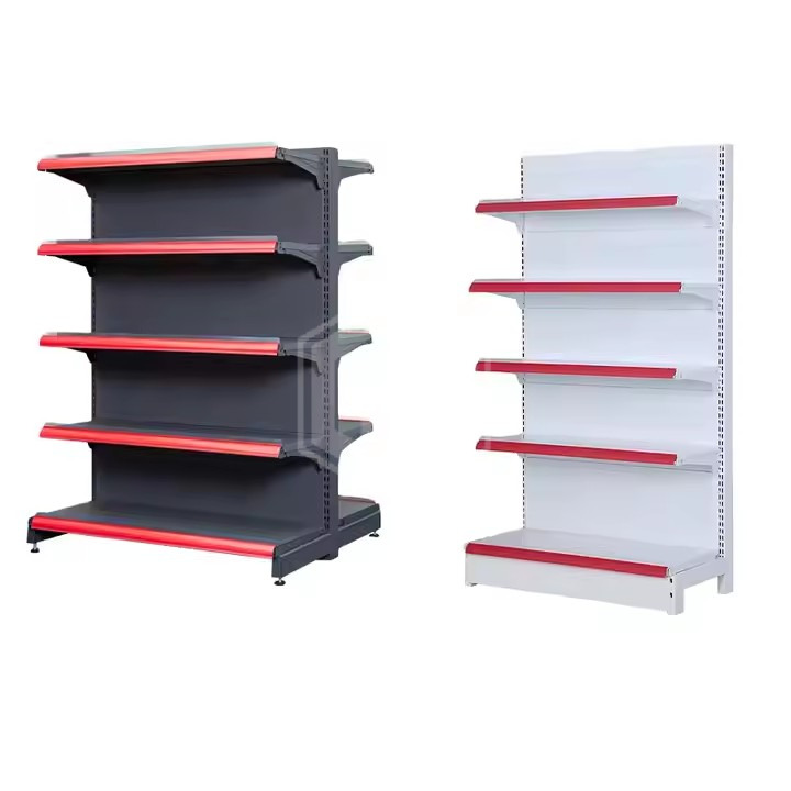 Guichang Customized Factory Supermarket Rack Display Gondolas Wall Racks for Shops